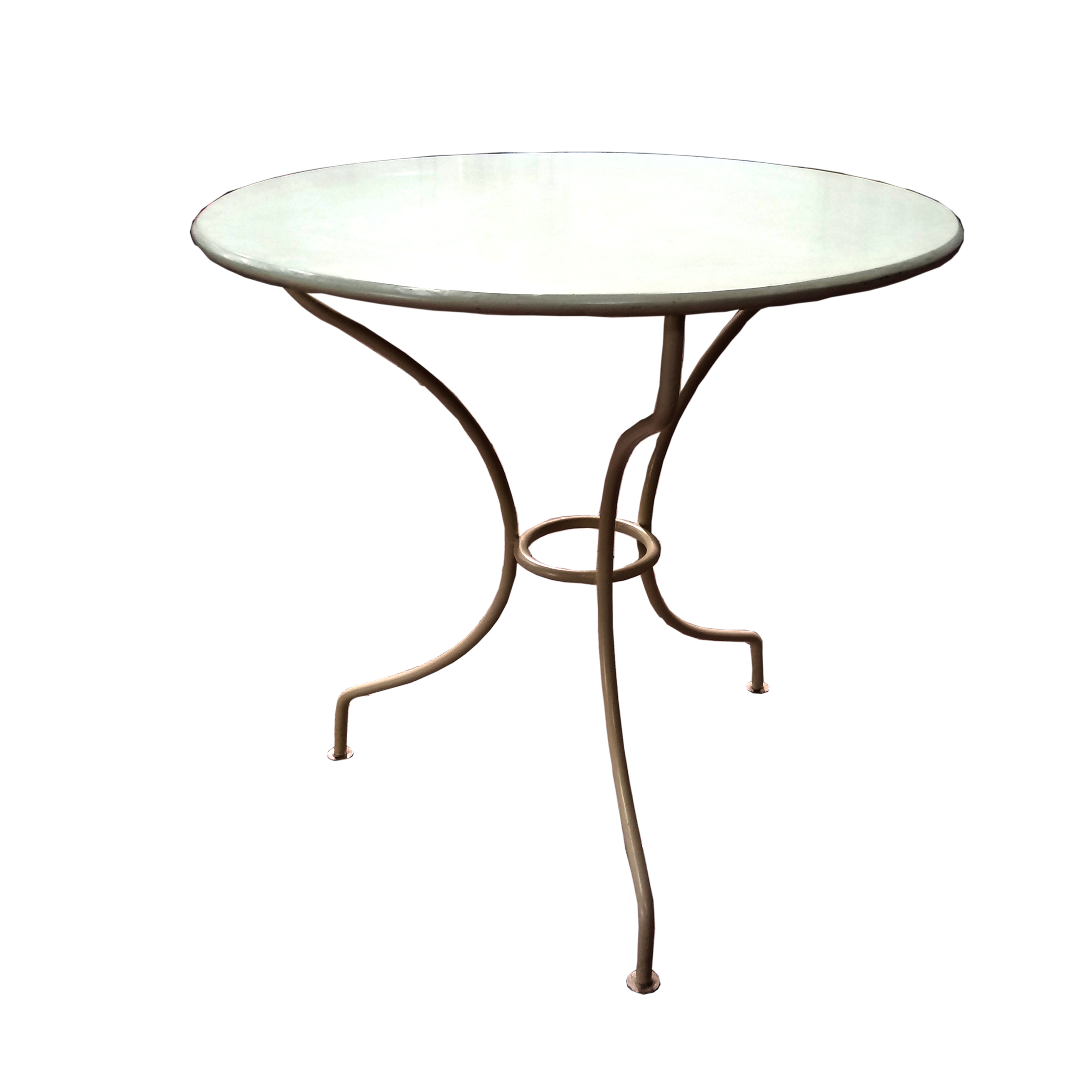 TABLE MÉTALLIQUE RONDE (Diamètre 70cm)